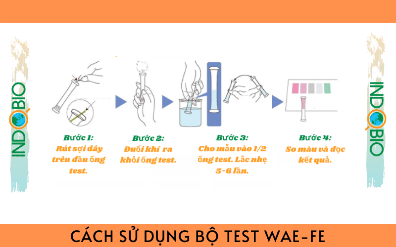 kiểm tra nhanh hàm lượng sắt trong nước